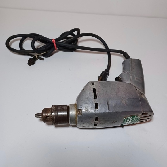 VINTAGE STANLEY CORDED DRILL MODEL 4031 3/8" DRILL TESTED WORKING - Picture 3 of 8